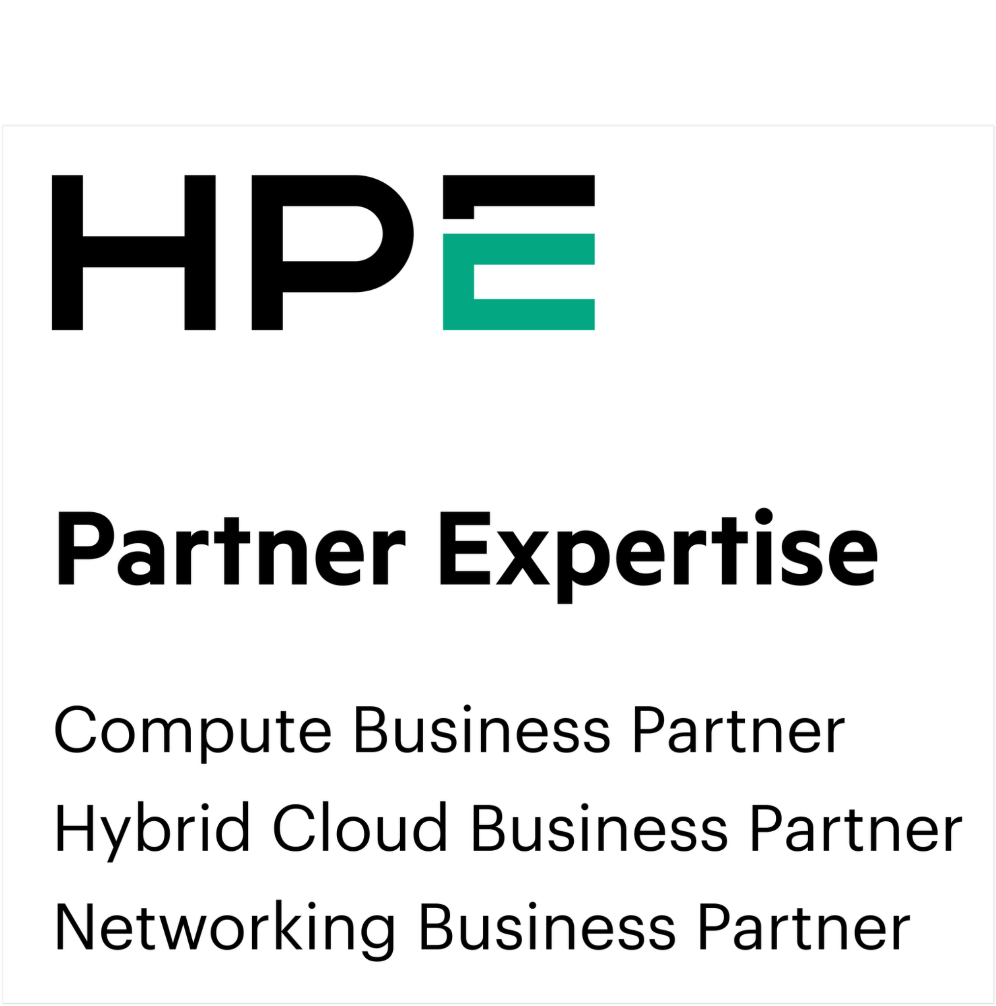 HPE Partner Expertise