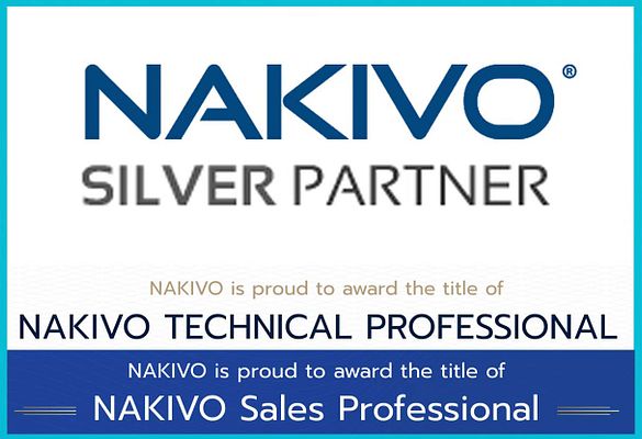 Nakivo Backup & Replication Silver Partner - Technical & Sales Professional Certified